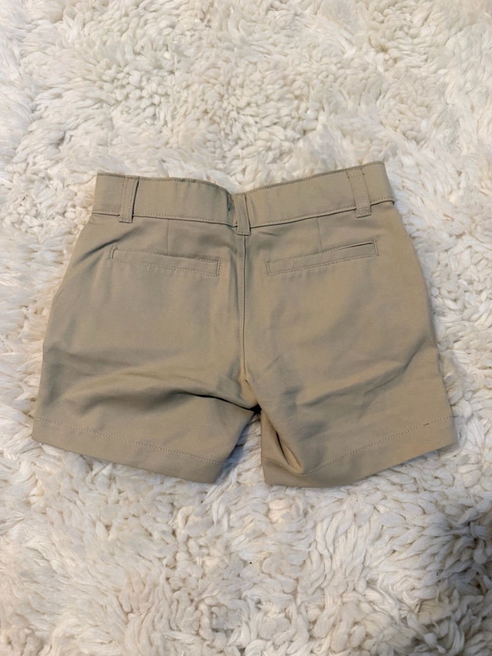 French Toast Girls' Khaki School Shorts - Picture 3 of 5